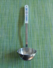 Ace USA Stainless LADLE Retro Flowers Soup Server