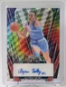 2024 Alyssa Ustby 1/1 Rainbow Wave Auto Leaf Women Of Sport Metal North Carolina