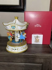 2021 HALLMARK DISNEY PRINCESS DREAMS GO ROUND CAROUSEL LIGHT SOUND MOTION TABLE