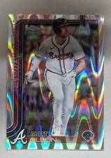 2025 Topps Chrome - Matt Olson #193 RayWave Refractor