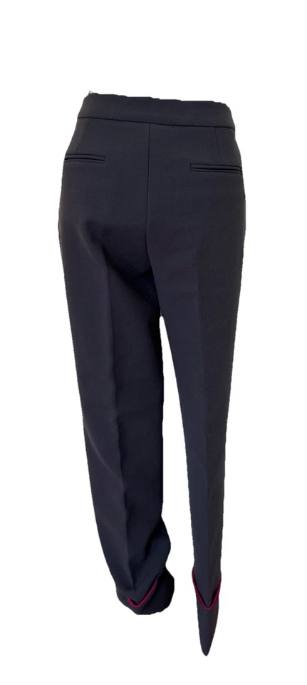 Pantalones Giorgio Armani Mezcla Lana Gris Talla 40 Foto 4 de 4