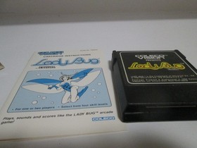 Lady Bug for ColecoVision Game Complete in Box Very Good Condition Coleco Vision