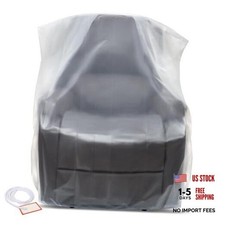Plastic Furniture Covers for Moving Storage - Heavy-Duty Cover Chair