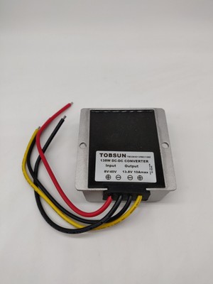 DC8V-40V to 13.8V 10A 138W DC to DC Power Converter Voltage Regulator Waterproof