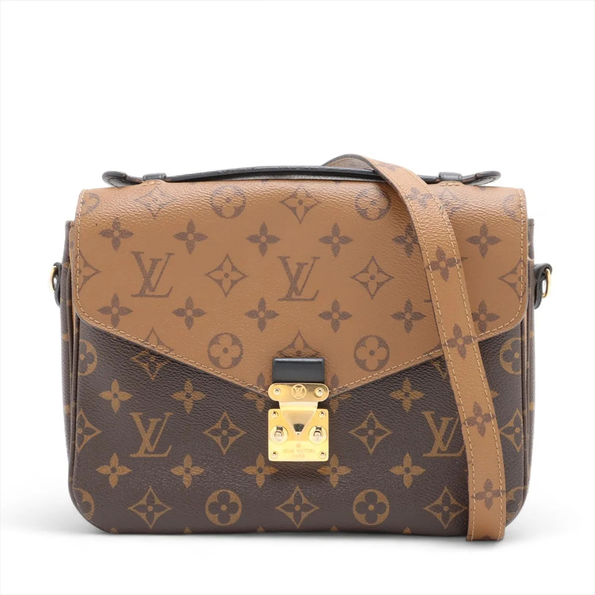 ショルダーバッグ・ポシェット Louis Vuitton Metis Pochette Monogram Reverse Brown M44876 Louis Vuitton monogram reverse Pochette Metis MM M44876