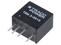Trn 3-0515 Wandler: Dc/Dc 3W Ueing: 4,5-13,2VDC Uausg: 24VDC Iausg: 125Ma Traco
