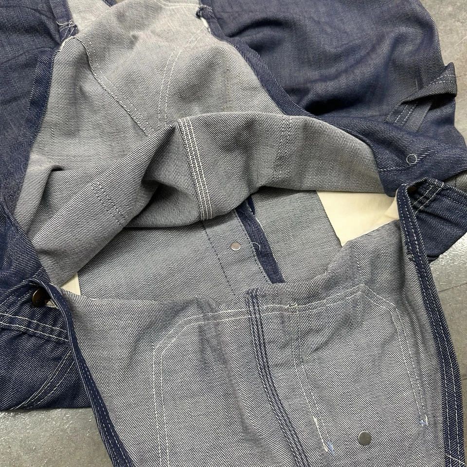 "De colección Sears Tradewear Para hombres Unisex Babero Denim Ropa de Trabajo Preencogida Mono 38 X 24""" Foto 4 de 4
