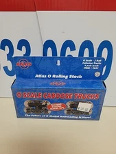 Atlas O Scale 2 Rail Caboose Trucks #7031
