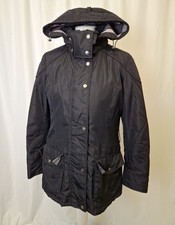 Barbour Outlaw Waterproof Breathable Jacket Coat Black Women's UK14 C5823