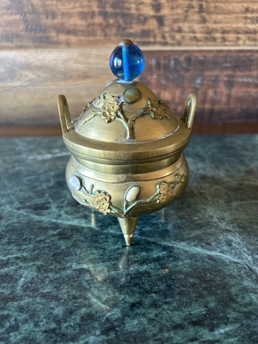 中国风橙色香炉| eBay