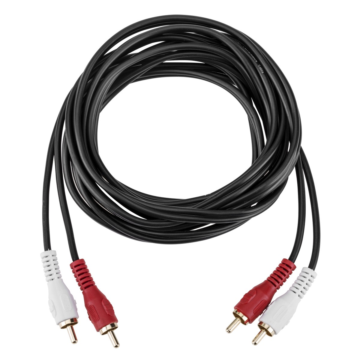 Стереофонический аудиокабель H-A от 2 разъемов RCA к 2 разъемам RCA 10