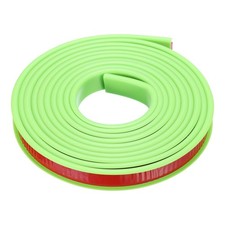 U-Shape Edge Banding, 9.8Ft x 15mm TPE Plywood Self-Adhesive Veneer Edge Green 