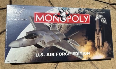 Monopoly U.S. Air Force Edition Board Game   Sealed / MIB   Collector's Item