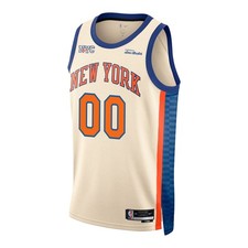 New York Knicks Jordan Clarkson Nike 2025/26 Sponsor NBA Swingman Jersey City