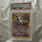 Pokémon TCG Mew Black Star Promo #8 2000 PSA7