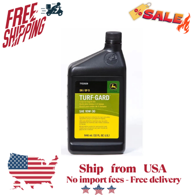 #ad 32 Oz. 10w 30 Motor Oil Deere John Engine Sae Turf Quart Fl Guard Part NEW $10.43