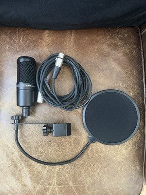 Audio-Technica AT2020 Cardioid Condenser Microphone Excellent Condition