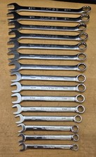 Matco Tools Smcm152k-15 Pc Metric Knuckle Saver 12pt Combination Wrench Set Mint