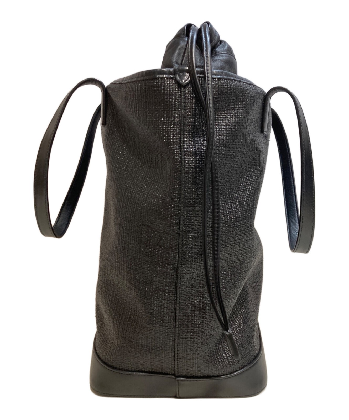 Borsa donna Saint Laurent Paris tipo 2 vie Teddy chiusura con coulisse nera