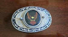 Vintage Harley Davidson Belt Buckle 1985