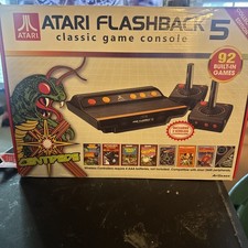 Atari Flashback 5 Collector's Edition Console 92 Built-In Games Never Was Used.