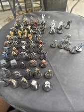 65 Pc Lot Star Wars Miniatures WOTC 2005 Galactic Hero 33/60