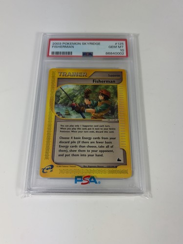 Fisherman graded PSA 10 for sale on eBay