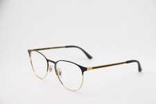 RAY-BAN RB 6375 2890 BLACK GOLD AUTHENTIC FRAMES EYEGLASSES 51-18 K3