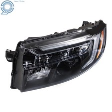 Replacement For Honda Ridgeline 2021-2025 Left Headlights W/O LED DRL Black 5Pin
