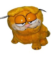 Dakin Large 10" Garfield Sitting Plush Toy Vintage 1981 Stuffed Animal