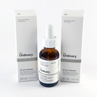 2 The Ordinary GF 15% Solution Age Support Serum - Set Of 2 x 30mL / 1 Oz.