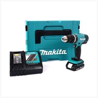 Makita DHP 453 RA1J Akku Schlagbohrschrauber 18 V 42 Nm + 1X Akku 2 Ah + Lader
