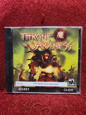 Shelf00N tested VINTAGE PC GAME/SOFTWARE~throne of darkness