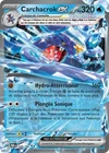 Carte Pokémon Carchacrok ex 038/182 EV04 Faille Paradoxe Double Rare FR