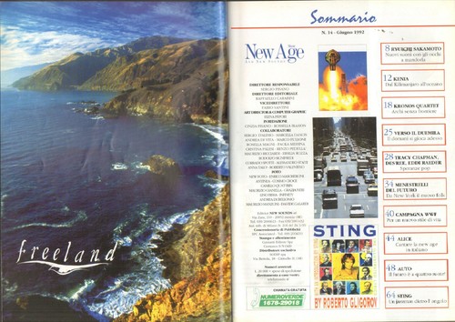 Neu Age Music And Neu Sounds N.14 Zeitschrift Mit CD Anhang - Juni 1992 - Bild 2 von 10