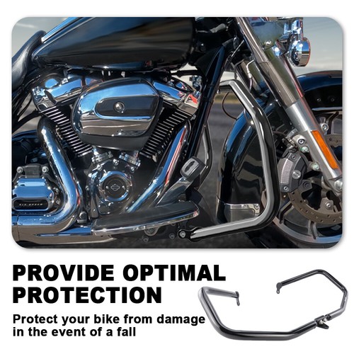 Engine Guard Highway Crash Bars Fit For Harley Tri Glide Ultra FLHTCUTG 14-22 - Picture 5 of 13