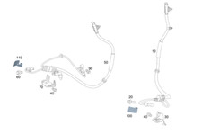 Mercedes Benz AMG GT C AMG GT 2018-2021 Electrical Wiring Harness 1905403305