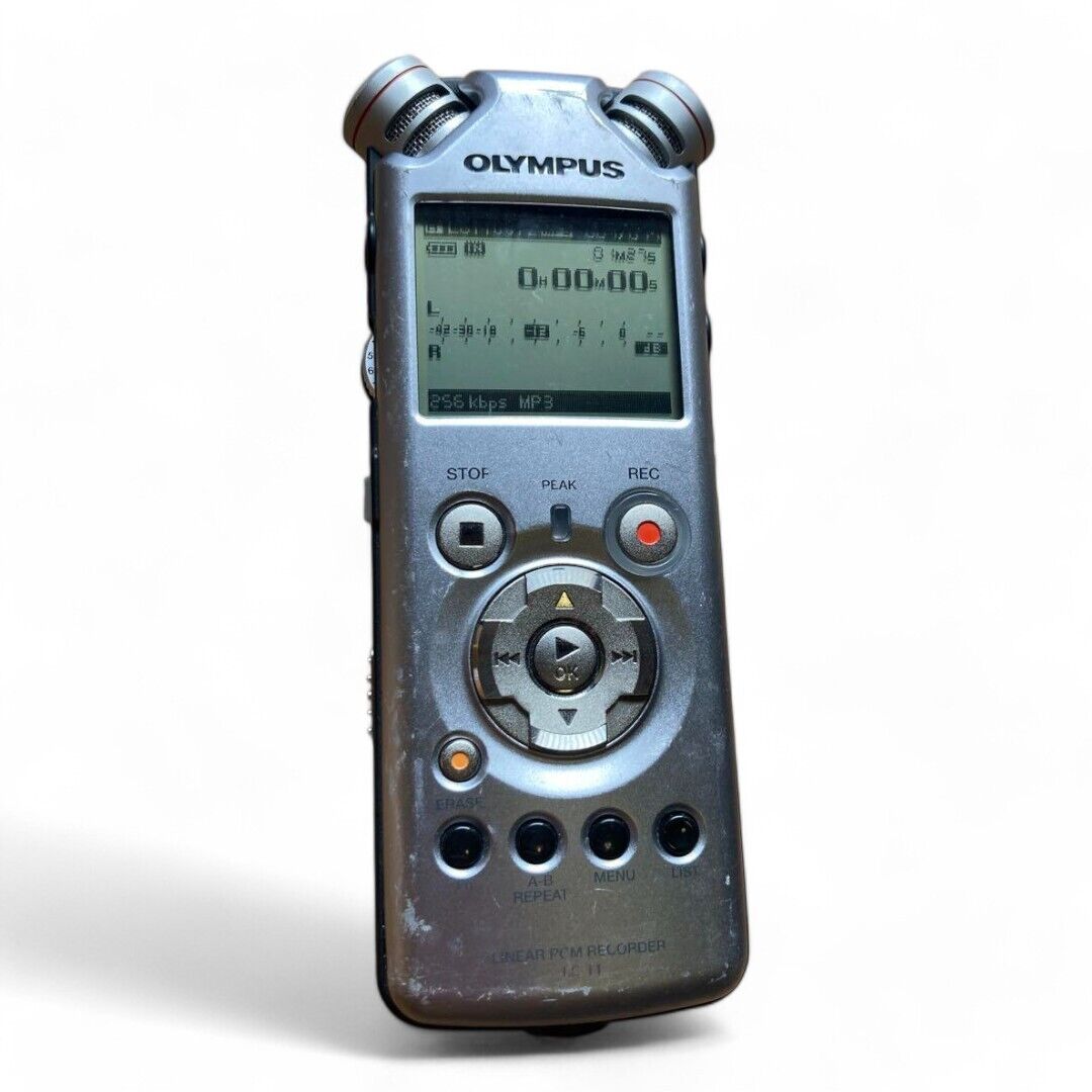 Olympus Ls-11 silver Linear PCM Portable recorder Low Olympus Ls-11 silver Linear PCM Portable recorder Low