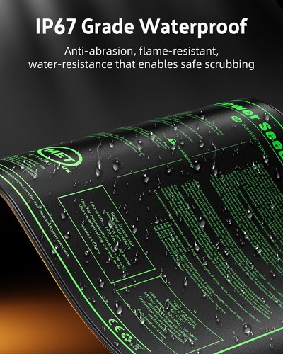 10" x 20" Seedling Heat Mat Warm Hydroponic Heating Pad for Greenhouse 2 Pack - Picture 8 of 14
