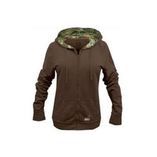 Realtree Outfitters Brown Max 1 Camouflage Camo Zip Jacket - Ladies, Girls Women