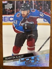 20-21 UD Series 1 Hockey Young Guns 217 Martin Kaut