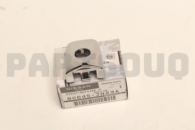80645JN23A Genuine Nissan ESCUTCHEON-OUTSIDE HANDLE,FRONT DOOR 