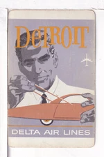 Single Airline Playing Card "Delta Airlines, DAL301C" Chan/Mertens #, Stand