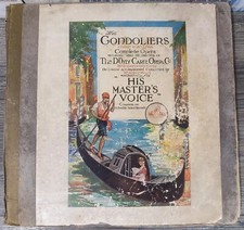 HMV The Gondoliers Complete Orchestra Book With Gramophone Records