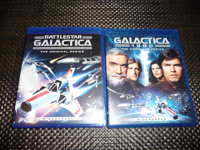 Battlestar Galactica -Original + 1980 BOTH SERIES Widescreen blu-ray - nice!