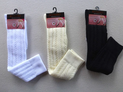 KUNERT women's costume socks knee socks Oktoberfest dirndl size 35-38 39-42