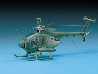 Academy 1/48 TOW Defender 500D Helicopter Plastic Model Kit #12250