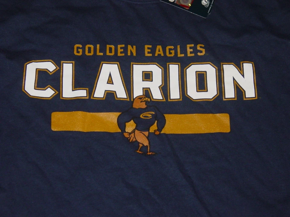 PennWest  PWU CLARION University GOLDEN EAGLES  T-Shirt NEW / TAG  .  LARGE - Image 2 of 4
