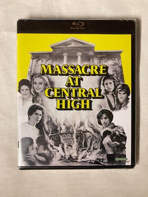Massacre At Central High [Blu-ray] 2022 region free sealed