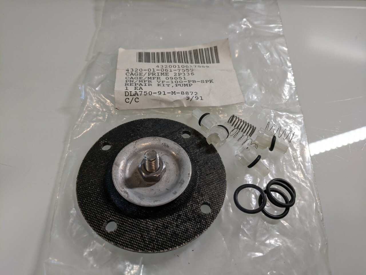 GAYLORD INDUSTRIES PARTS KIT VF100PBSPK 4320010617559 eBay